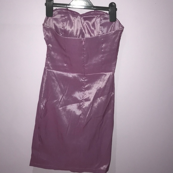 Strapless Pink Dress - Picture 2 of 3